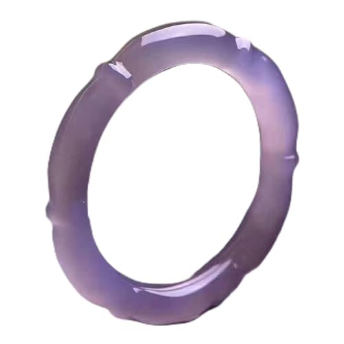 JORAsa Damen-Jade-Armband, Bambus-Pink-Hibiskus-Achat-Jade-Armreif, kaiserliches lila Chalcedon-Armband, Boutique-Geschenk für Mutter und Tochter, Mode-Glücksstein, natürlicher Schmuck, Geschenk zu JORAsa Damen-Jade-Armband, Bambus-Pink-Hibiskus-Achat-Jade-Armreif, kaiserliches lila Chalcedon-Armband, Boutique-Geschenk für Mutter und Tochter, Mode-Glücksstein, natürlicher Schmuck, Geschenk zu von JORAsa