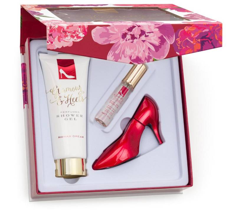 JORGE GONZÁLEZ Eau de Parfum Glamour & Heels HAWAII DREAM Edicion 3er Set, Gift Box, Geschenkset von JORGE GONZÁLEZ
