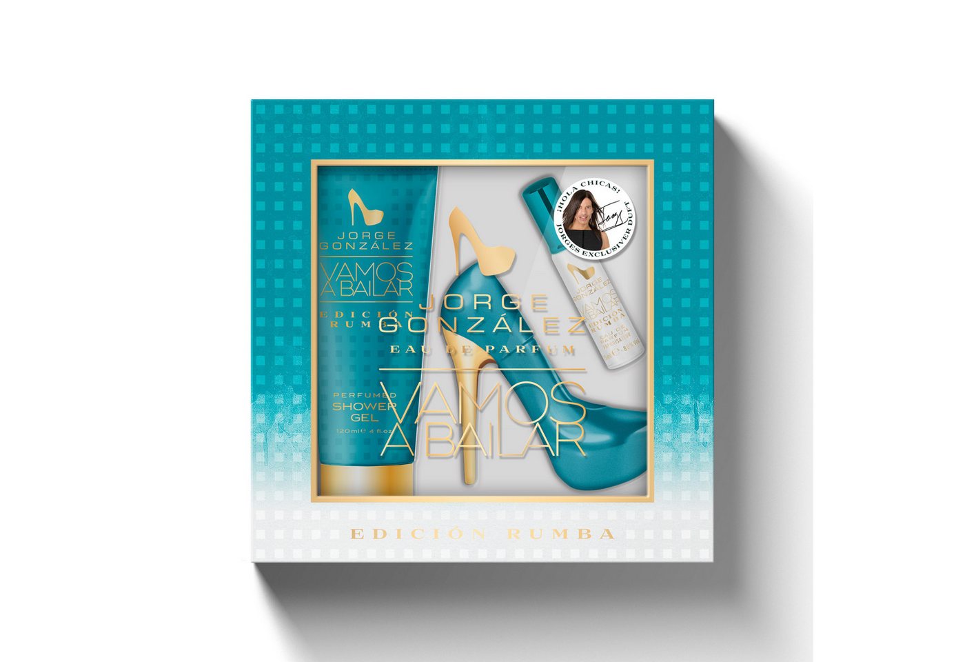 JORGE GONZÁLEZ Eau de Parfum JORGE GONZÁLEZ EDICIÓN RUMBA 3er Geschenkset – 50ml Eau de Parfum von JORGE GONZÁLEZ