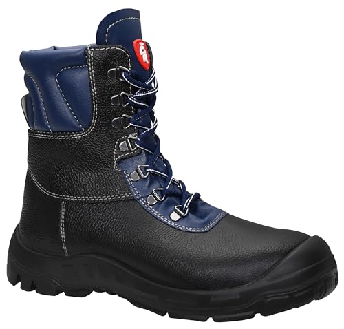 JORI Scott S3 ÜK, Sicherheitsschuhe für Herren, leicht, Stahlkappe, Obermaterial: Leder, Innenfutter: Warmfutter, Gr. 45 von JORI