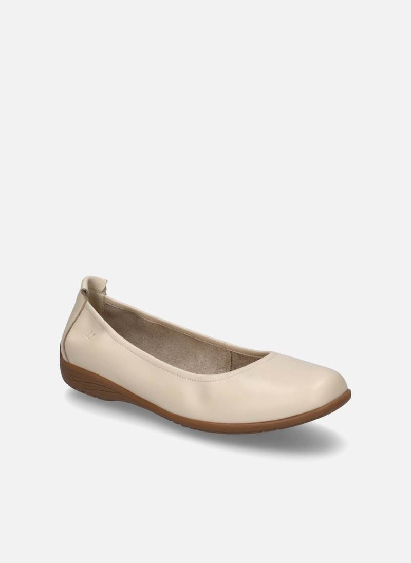 Große Größen Damen Ballerina Fenja 01, Damen, beige, Größe: 43, Gummi/Leder, Happy Size DE Women von JOSEF SEIBEL