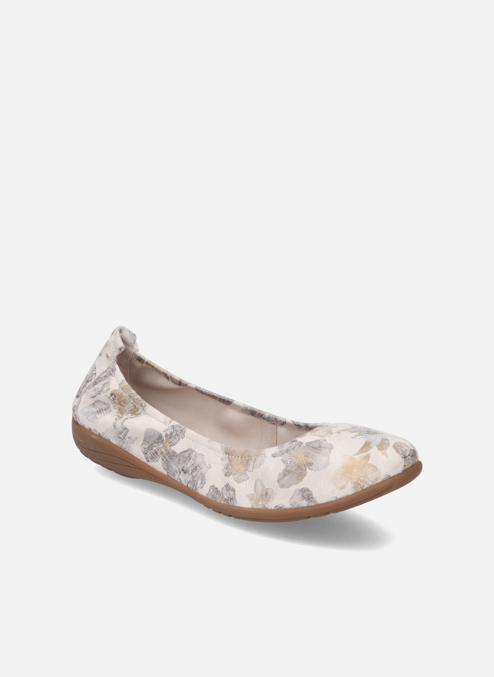 Große Größen Damen Ballerina Fenja 01, Damen, braun, Größe: 39, Gummi/Leder, Happy Size DE Women von JOSEF SEIBEL