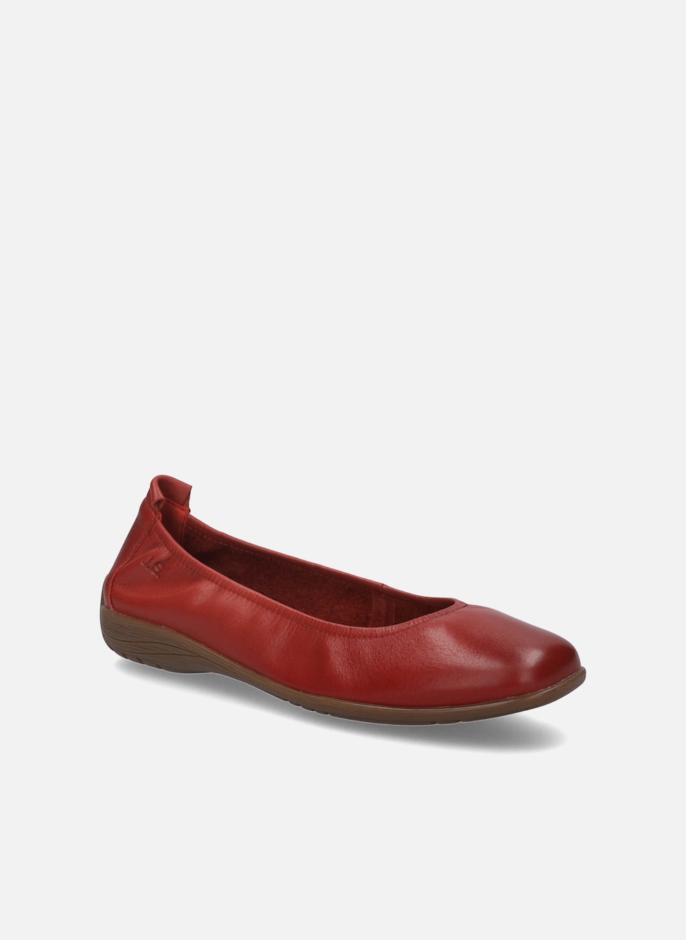 Große Größen Damen Ballerina Fenja 01, Damen, rot, Größe: 38, Gummi/Leder, Happy Size DE Women von JOSEF SEIBEL