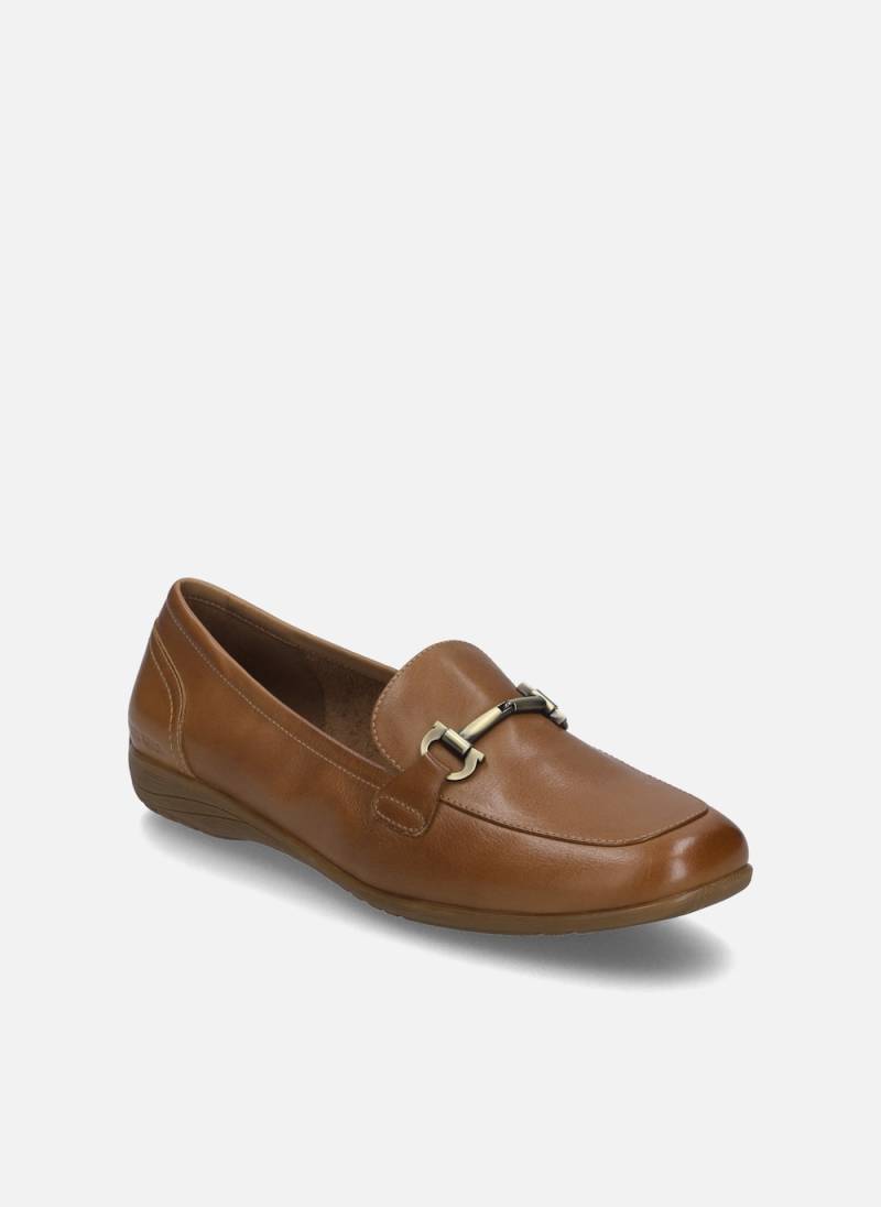 Große Größen Damen Ballerina Fenja 26, Damen, braun, Größe: 39, Gummi/Leder, Happy Size DE Women von JOSEF SEIBEL