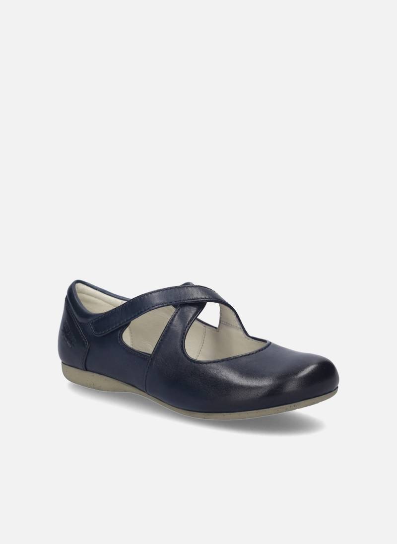 Große Größen Damen Ballerina Fiona 72, Damen, blau, Größe: 43, Leder, Happy Size DE Women von JOSEF SEIBEL