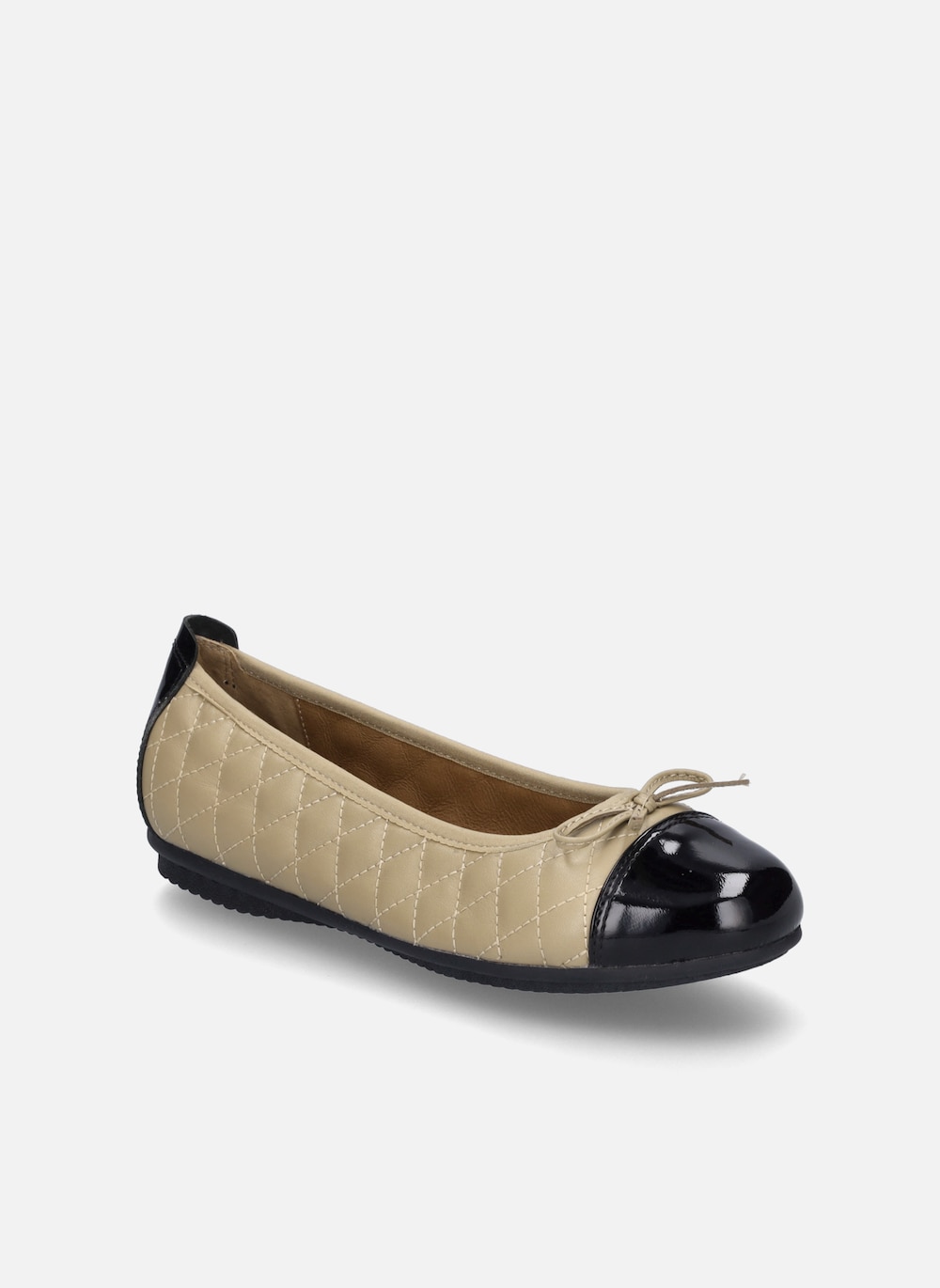 Große Größen Damen Ballerina Pippa 76, Damen, schwarz, Größe: 36, Gummi/Leder, Happy Size DE Women von JOSEF SEIBEL