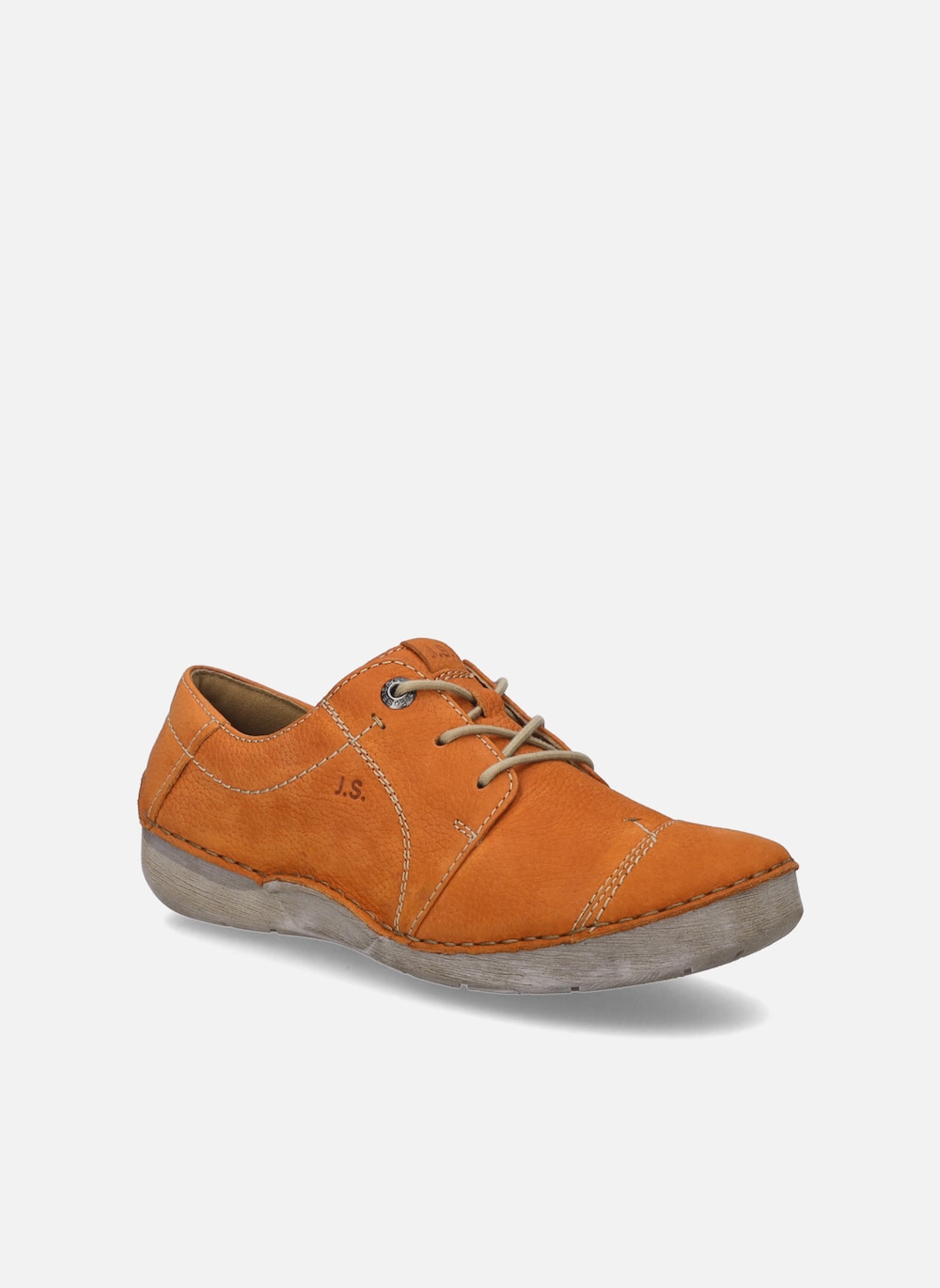 Große Größen Damen Halbschuh Fergey 20, Damen, orange, Größe: 42, Leder, Happy Size DE Women von JOSEF SEIBEL