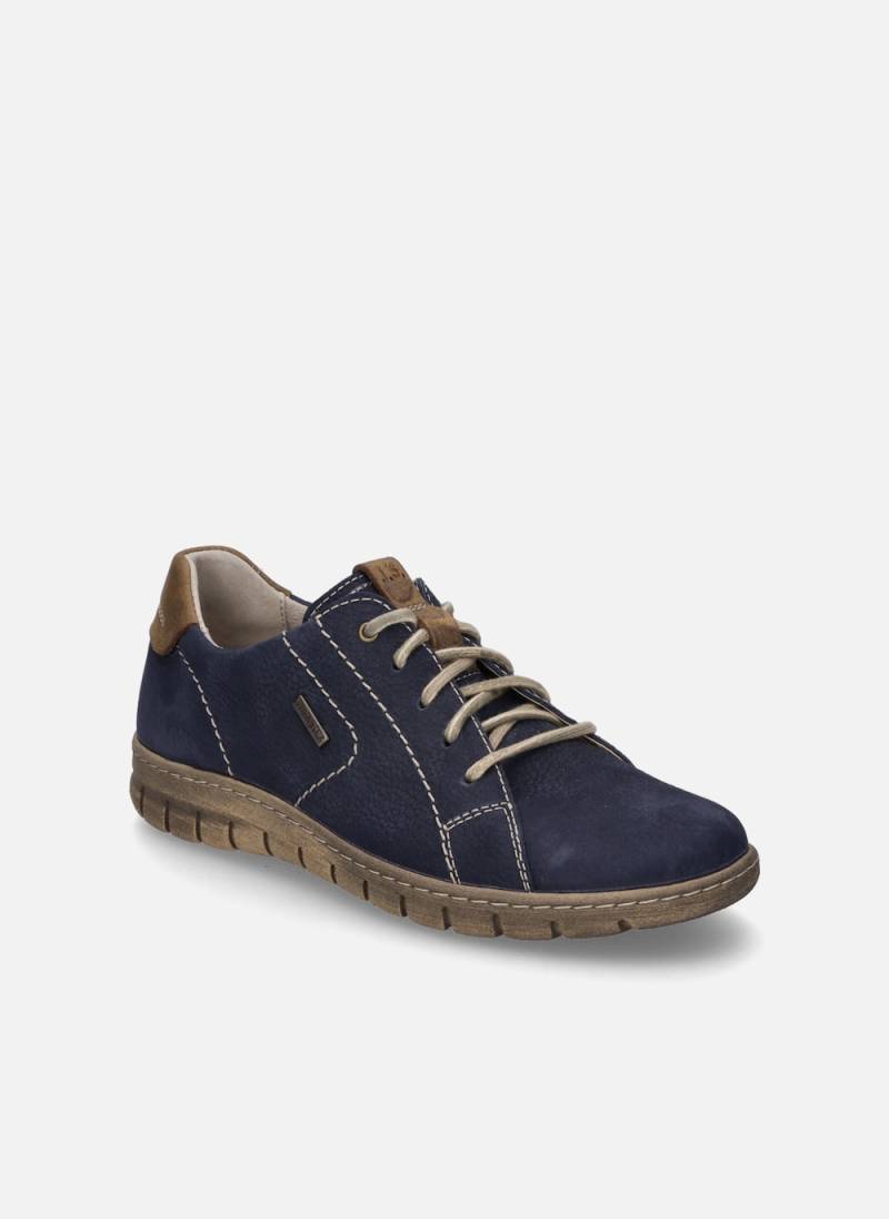 Große Größen Damen Halbschuh Steffi 62, Damen, blau, Größe: 40, Leder, Happy Size DE Women von JOSEF SEIBEL