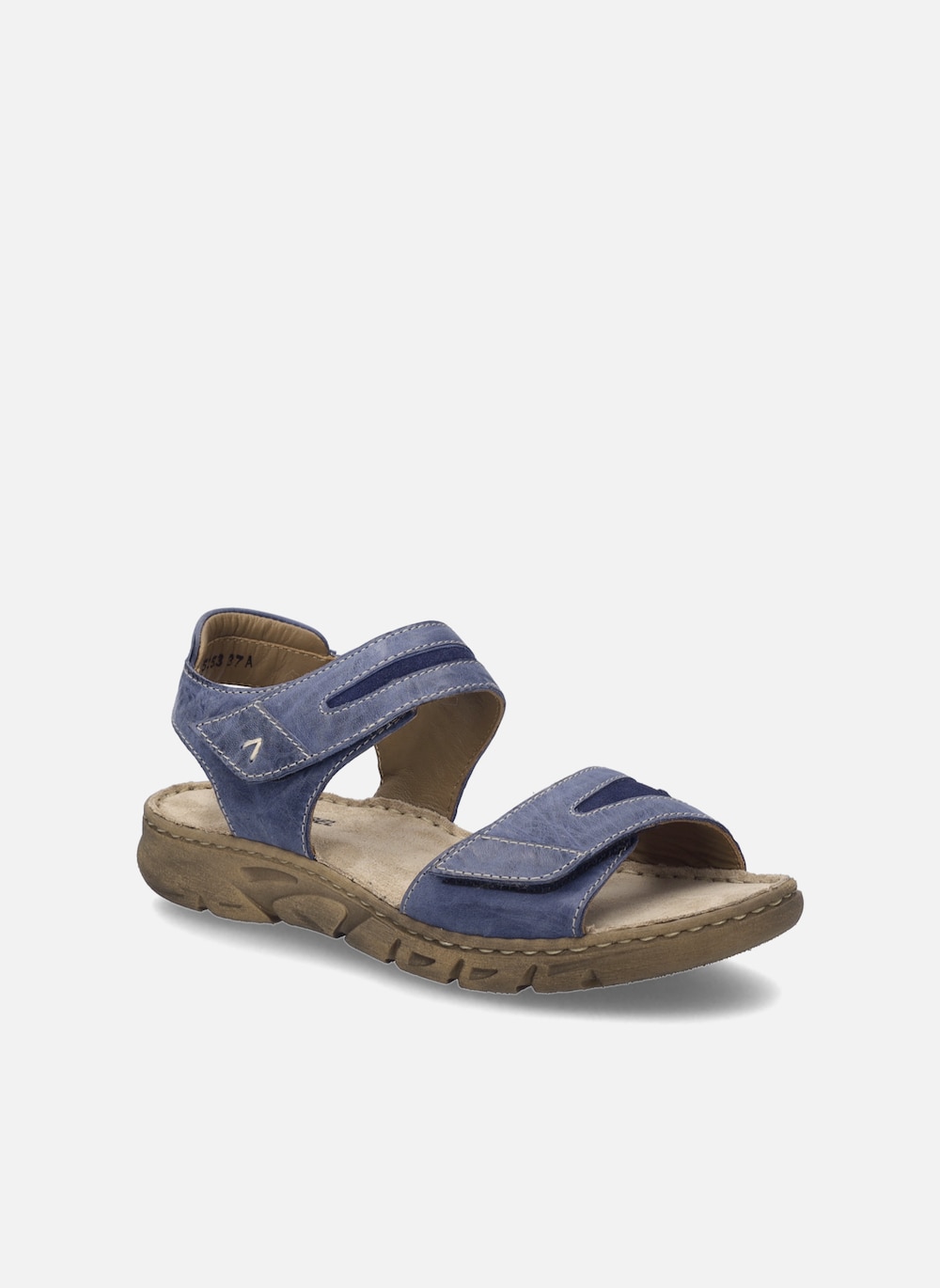 Große Größen Damen Sandale Brenda 08, Damen, grau, Größe: 43, Leder, Happy Size DE Women von JOSEF SEIBEL