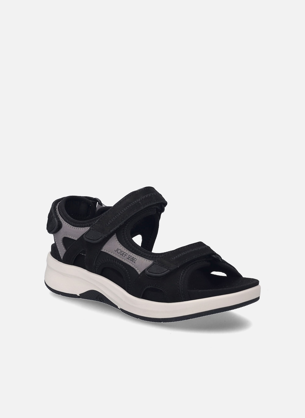 Große Größen Damen Sandale Estelle 02, Damen, schwarz, Größe: 37, Sonstige/Leder, Happy Size DE Women von JOSEF SEIBEL