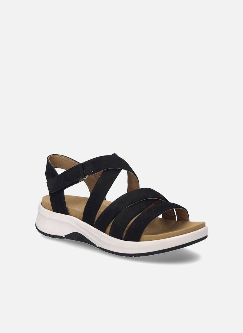 Große Größen Damen Sandale Estelle 07, Damen, schwarz, Größe: 42, Leder, Happy Size DE Women von JOSEF SEIBEL