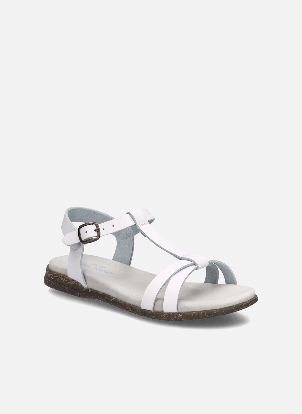 Große Größen Damen Sandale Fabricia 01, Damen, weiß, Größe: 38, Leder, Happy Size DE Women von JOSEF SEIBEL