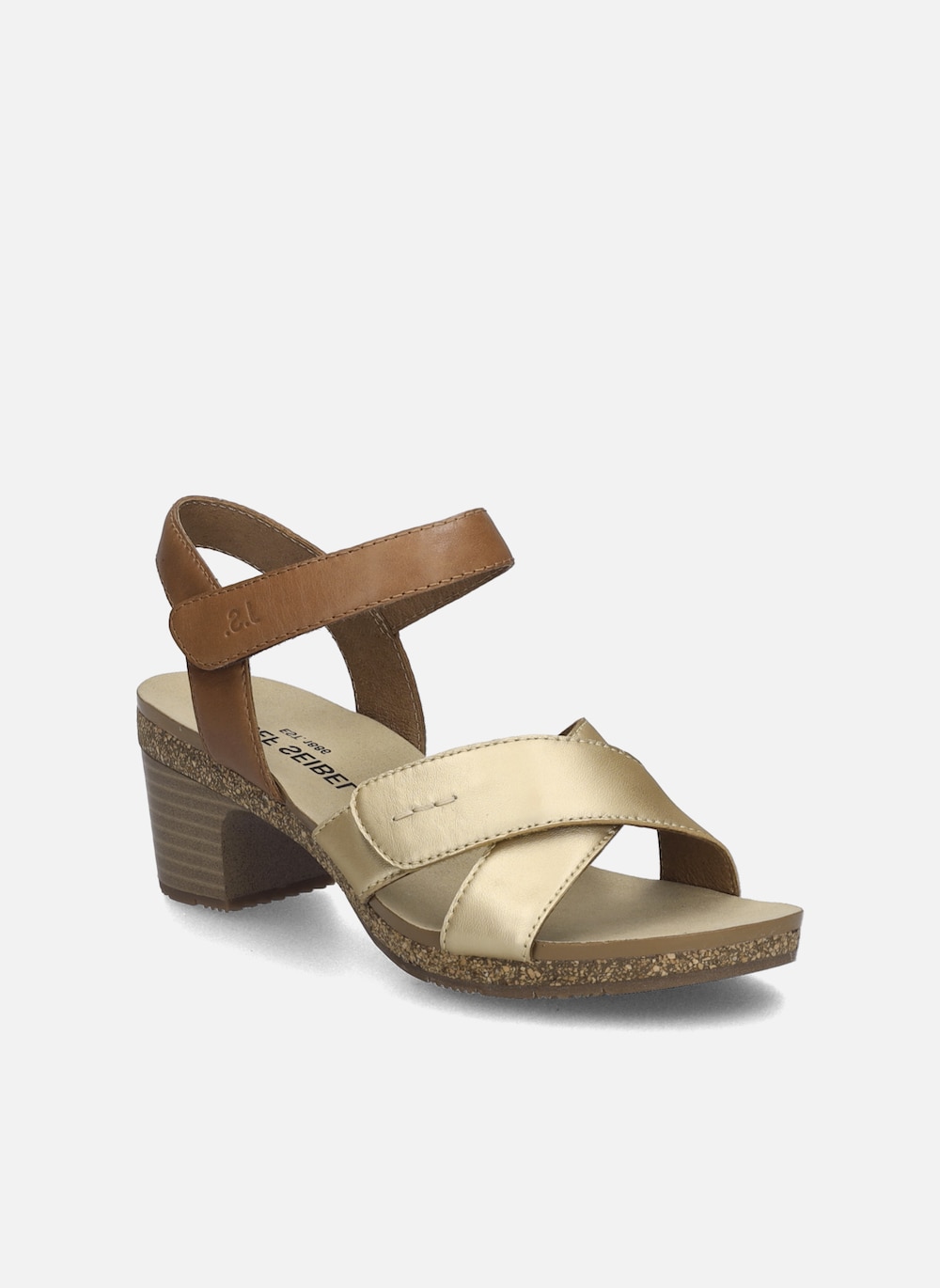 Große Größen Damen Sandale Grace 01, Damen, orange, Größe: 37, Leder, Happy Size DE Women von JOSEF SEIBEL