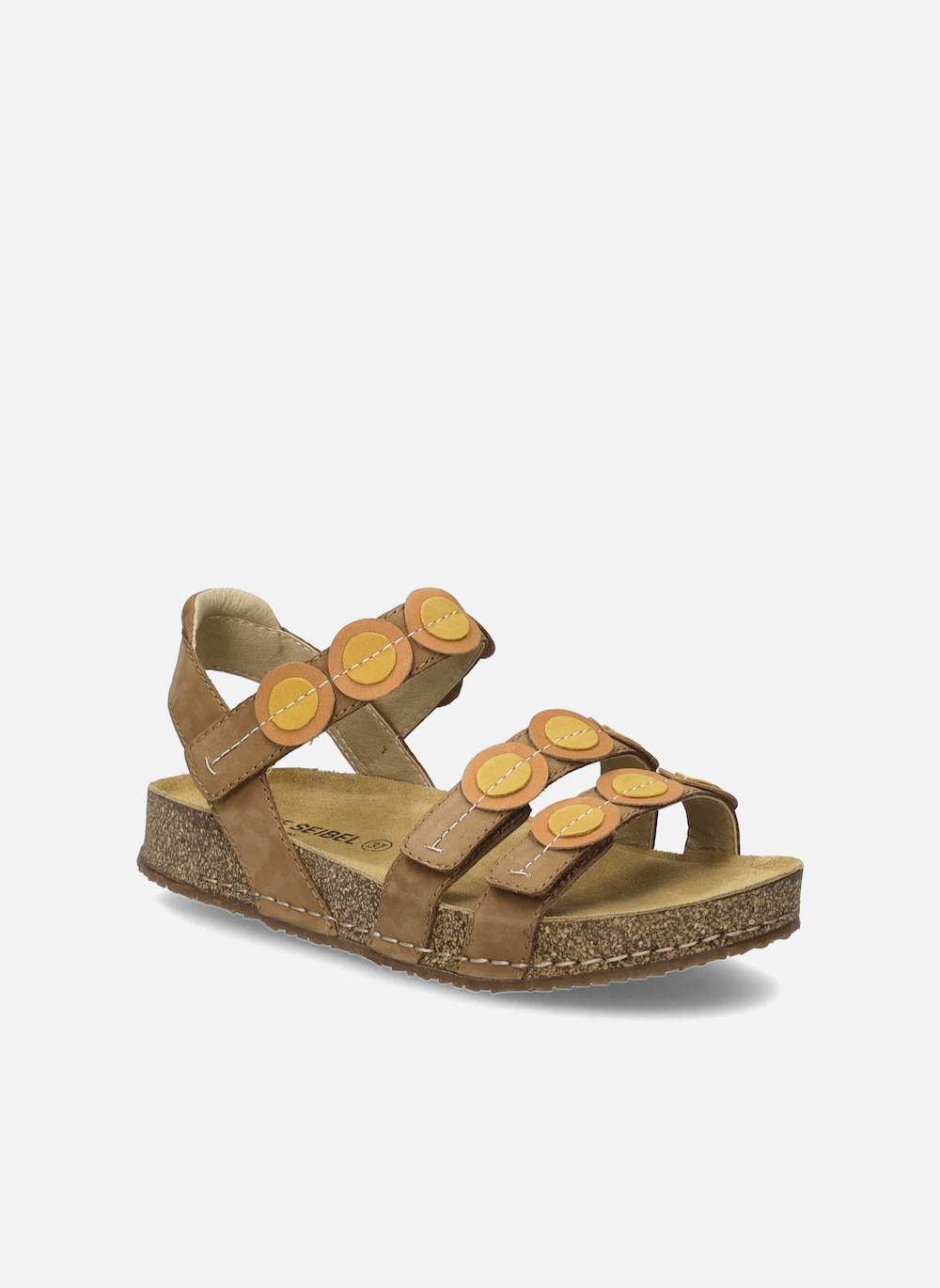 Große Größen Damen Sandale Hannah 13, Damen, braun, Größe: 36, Leder, Happy Size DE Women von JOSEF SEIBEL