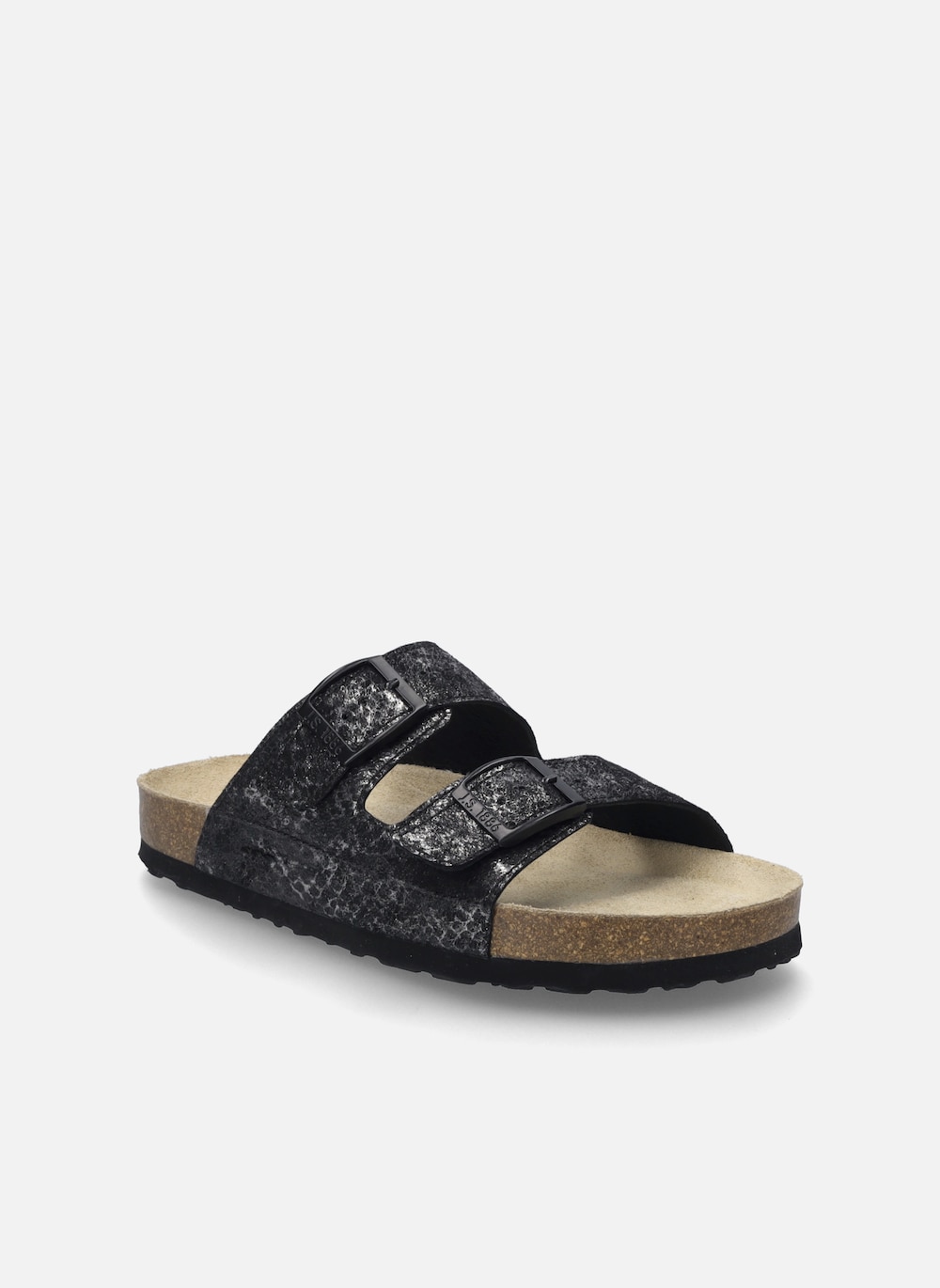 Große Größen Damen Sandale Hermine 06, Damen, schwarz, Größe: 42, Leder, Happy Size DE Women von JOSEF SEIBEL