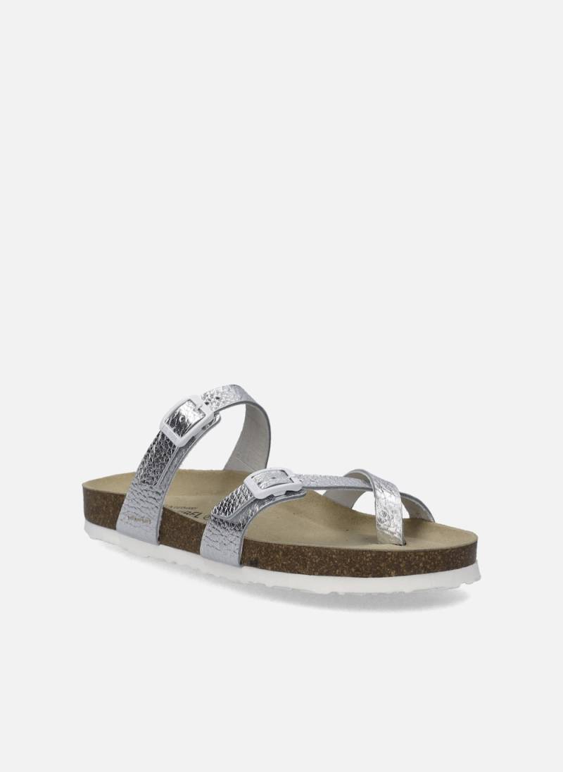 Große Größen Damen Sandale Hermine 13, Damen, grau, Größe: 37, Leder, Happy Size DE Women von JOSEF SEIBEL