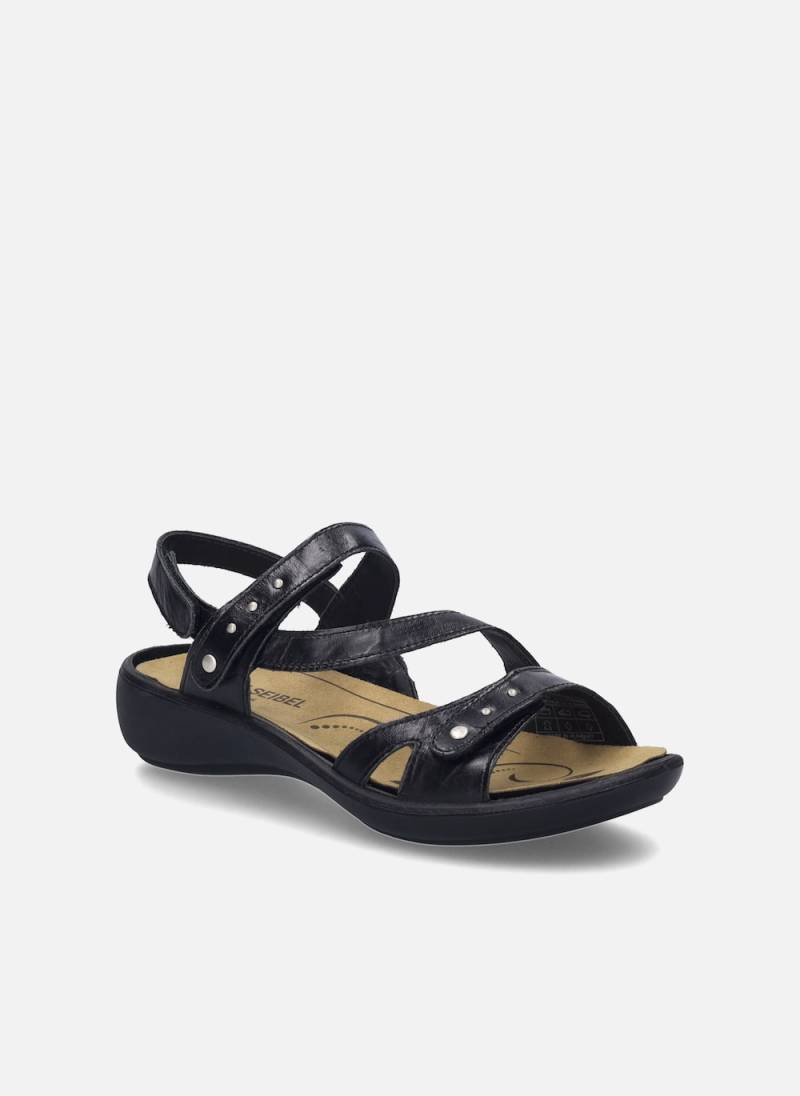 Große Größen Damen Sandale Ibiza 70, Damen, schwarz, Größe: 39, Leder, Happy Size DE Women von JOSEF SEIBEL