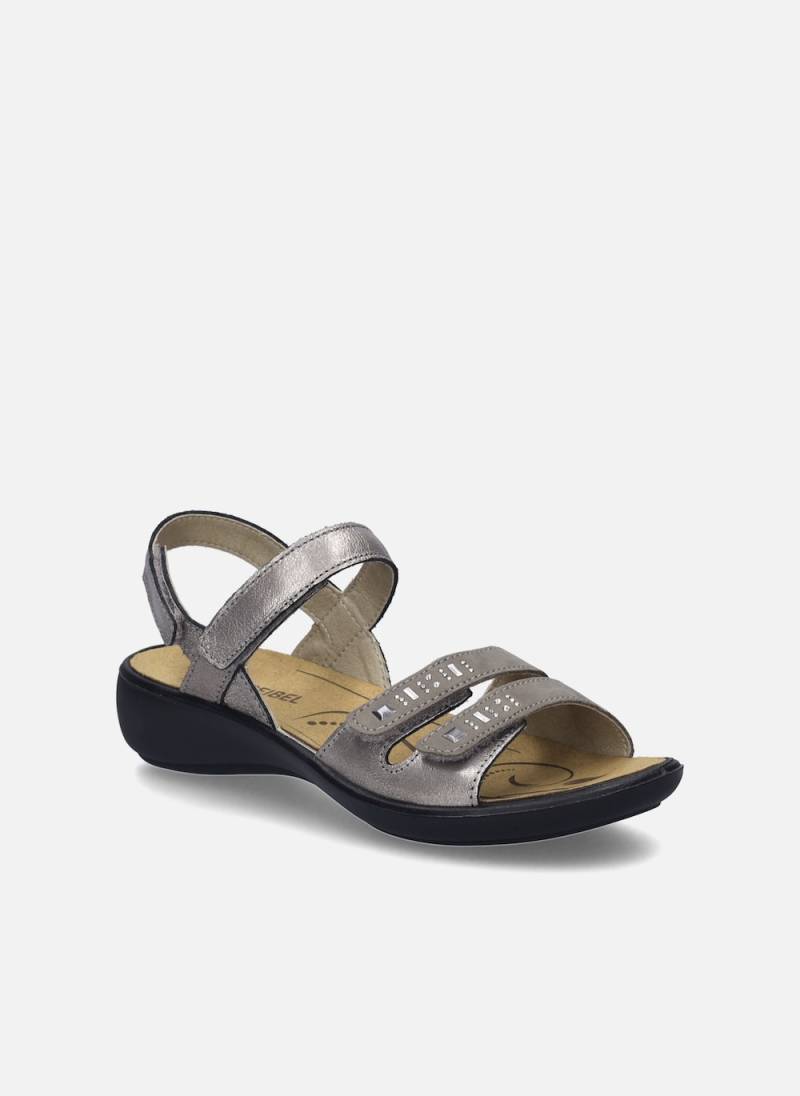 Große Größen Damen Sandale Ibiza 86, Damen, grau, Größe: 41, Leder, Happy Size DE Women von JOSEF SEIBEL