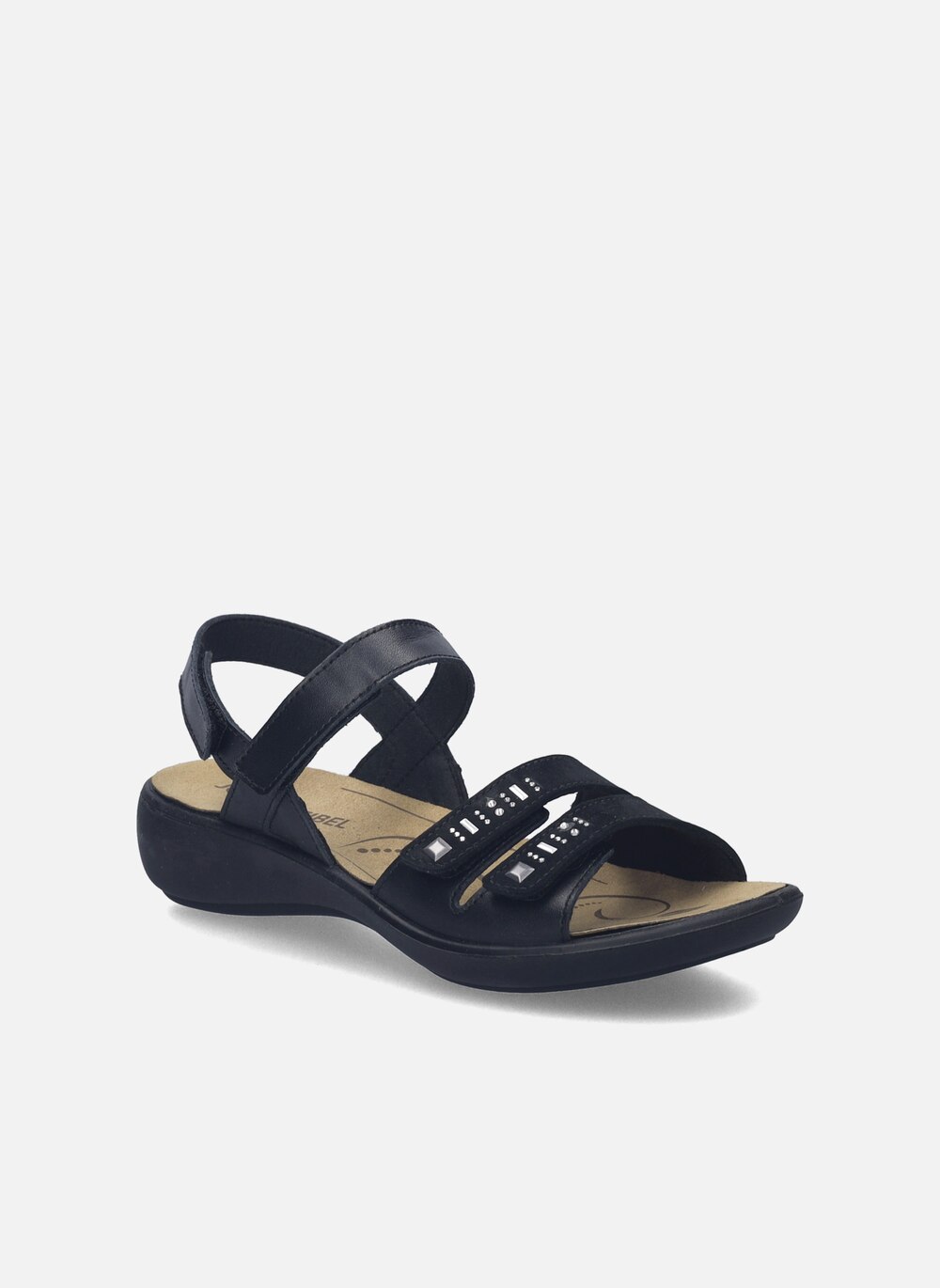 Große Größen Damen Sandale Ibiza 86, Damen, schwarz, Größe: 41, Leder, Happy Size DE Women von JOSEF SEIBEL