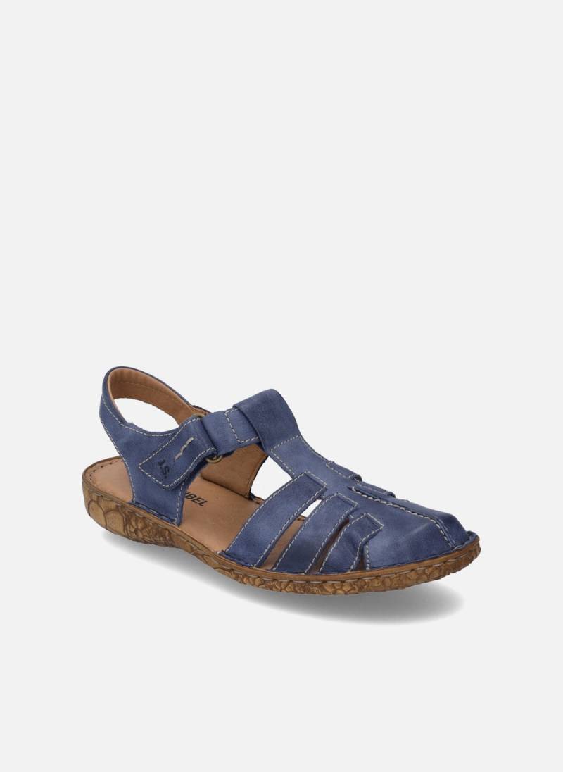 Große Größen Damen Sandale Rosalie 48, Damen, blau, Größe: 40, Leder, Happy Size DE Women von JOSEF SEIBEL
