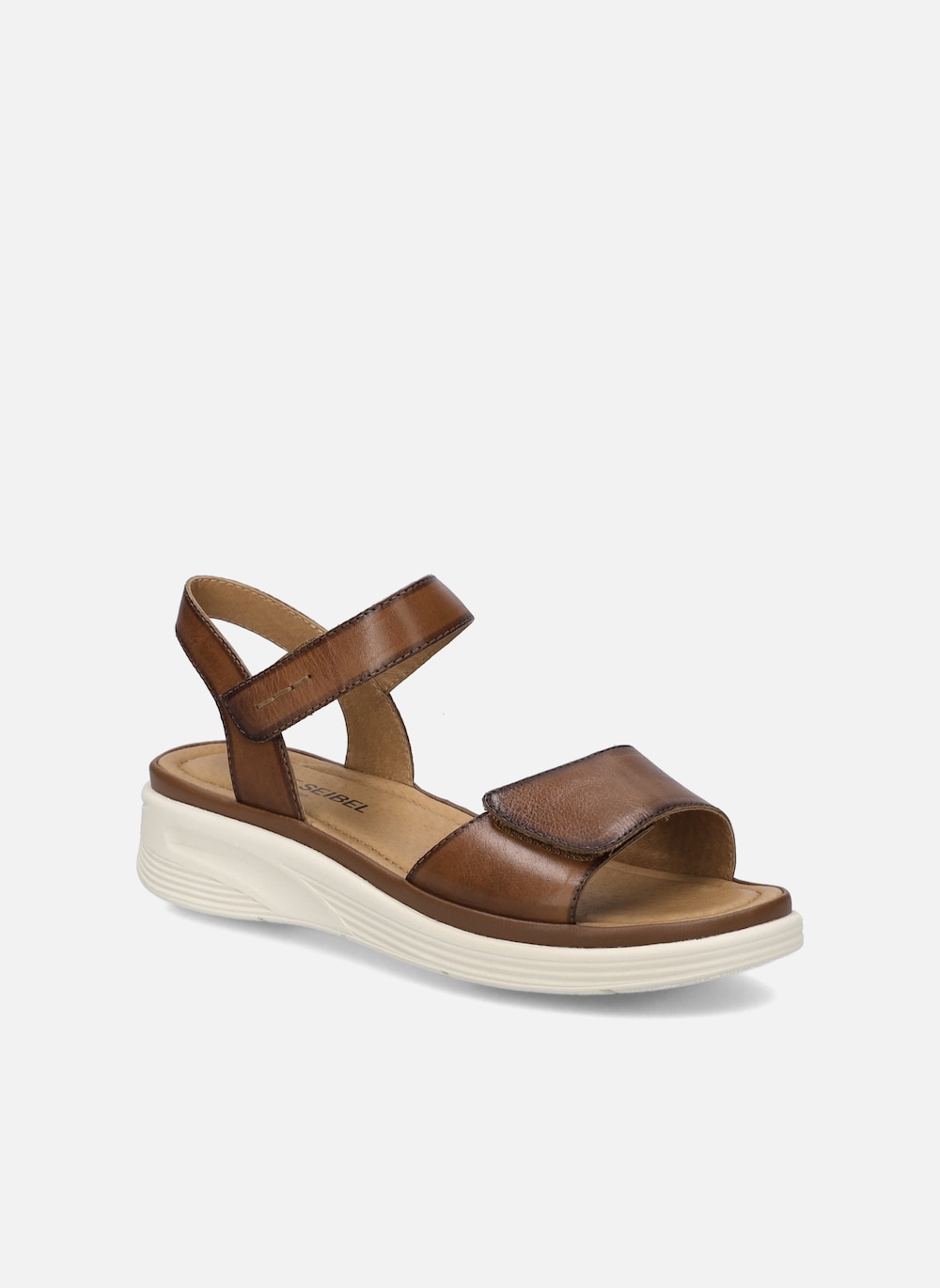 Große Größen Damen Sandale Sevran 01, Damen, braun, Größe: 40, Leder, Happy Size DE Women von JOSEF SEIBEL