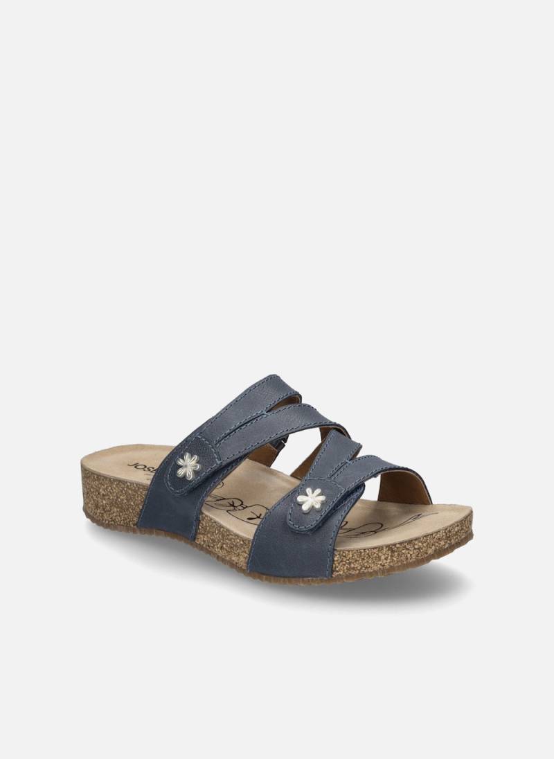 Große Größen Damen Sandale Tonga 82, Damen, blau, Größe: 42, Leder, Happy Size DE Women von JOSEF SEIBEL