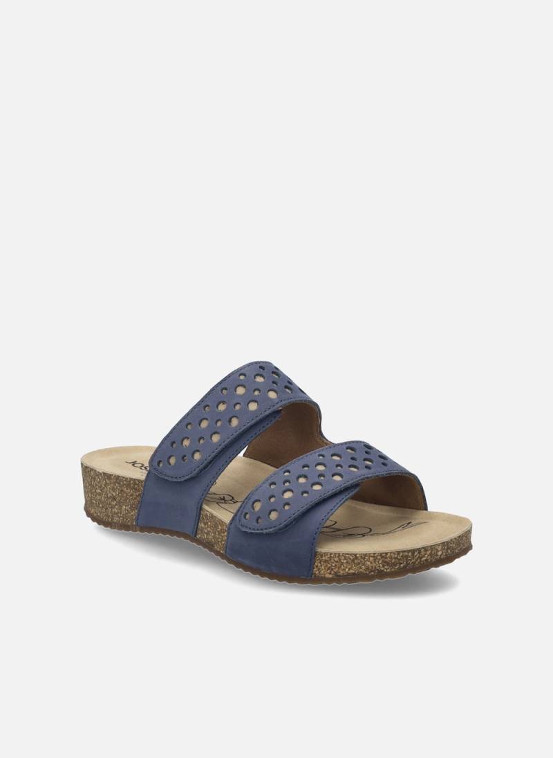 Große Größen Damen Sandale Tonga 86, Damen, grau, Größe: 38, Leder, Happy Size DE Women von JOSEF SEIBEL