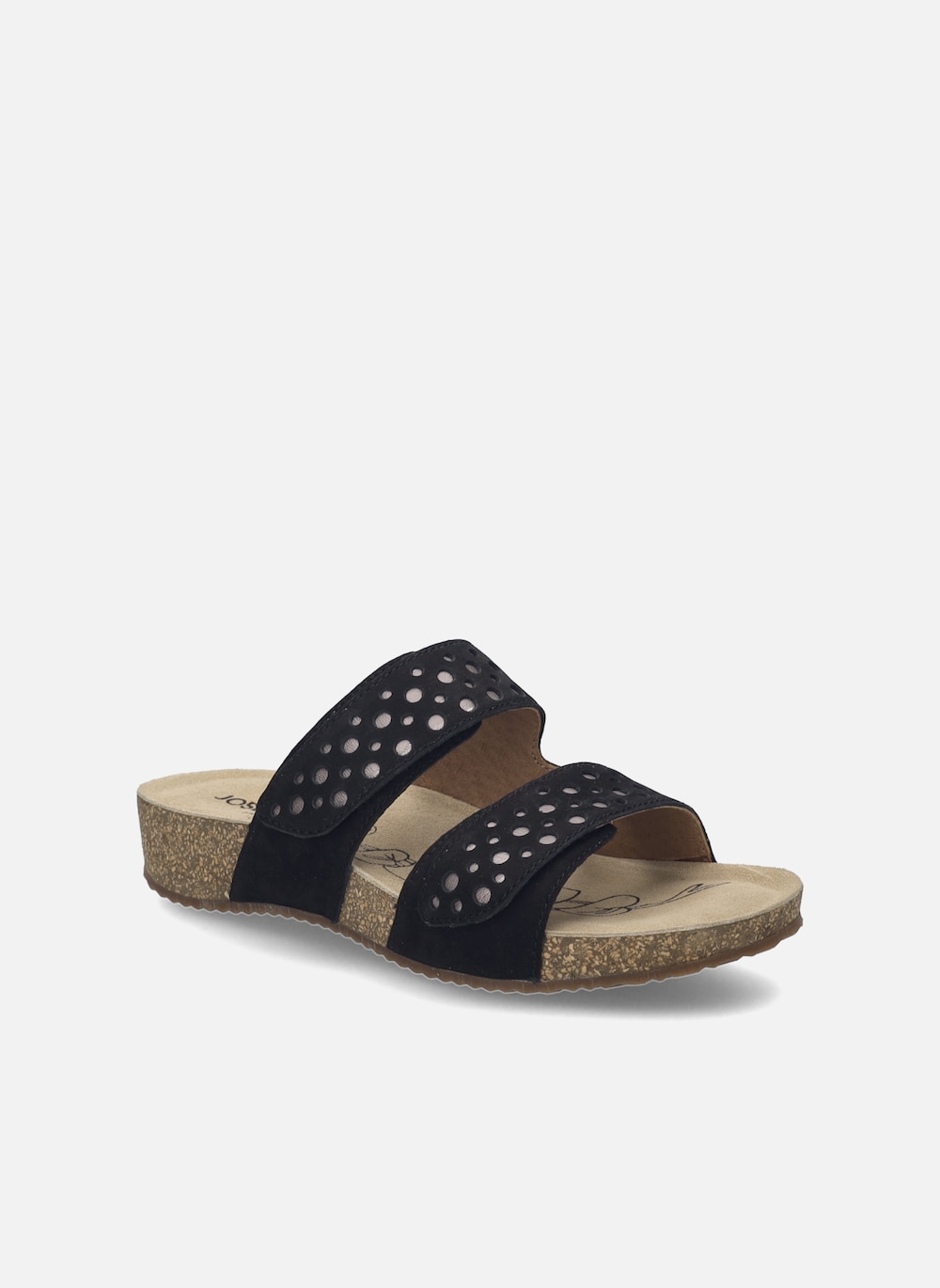 Große Größen Damen Sandale Tonga 86, Damen, schwarz, Größe: 38, Leder, Happy Size DE Women von JOSEF SEIBEL