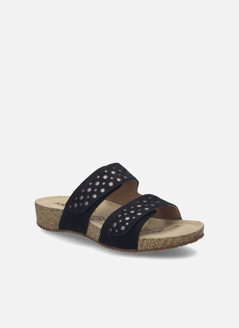 Große Größen Damen Sandale Tonga 86, Damen, schwarz, Größe: 38, Leder, Happy Size DE Women von JOSEF SEIBEL