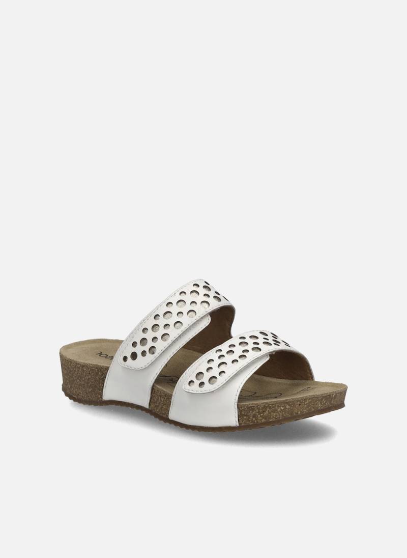 Große Größen Damen Sandale Tonga 86, Damen, weiß, Größe: 36, Leder, Happy Size DE Women von JOSEF SEIBEL