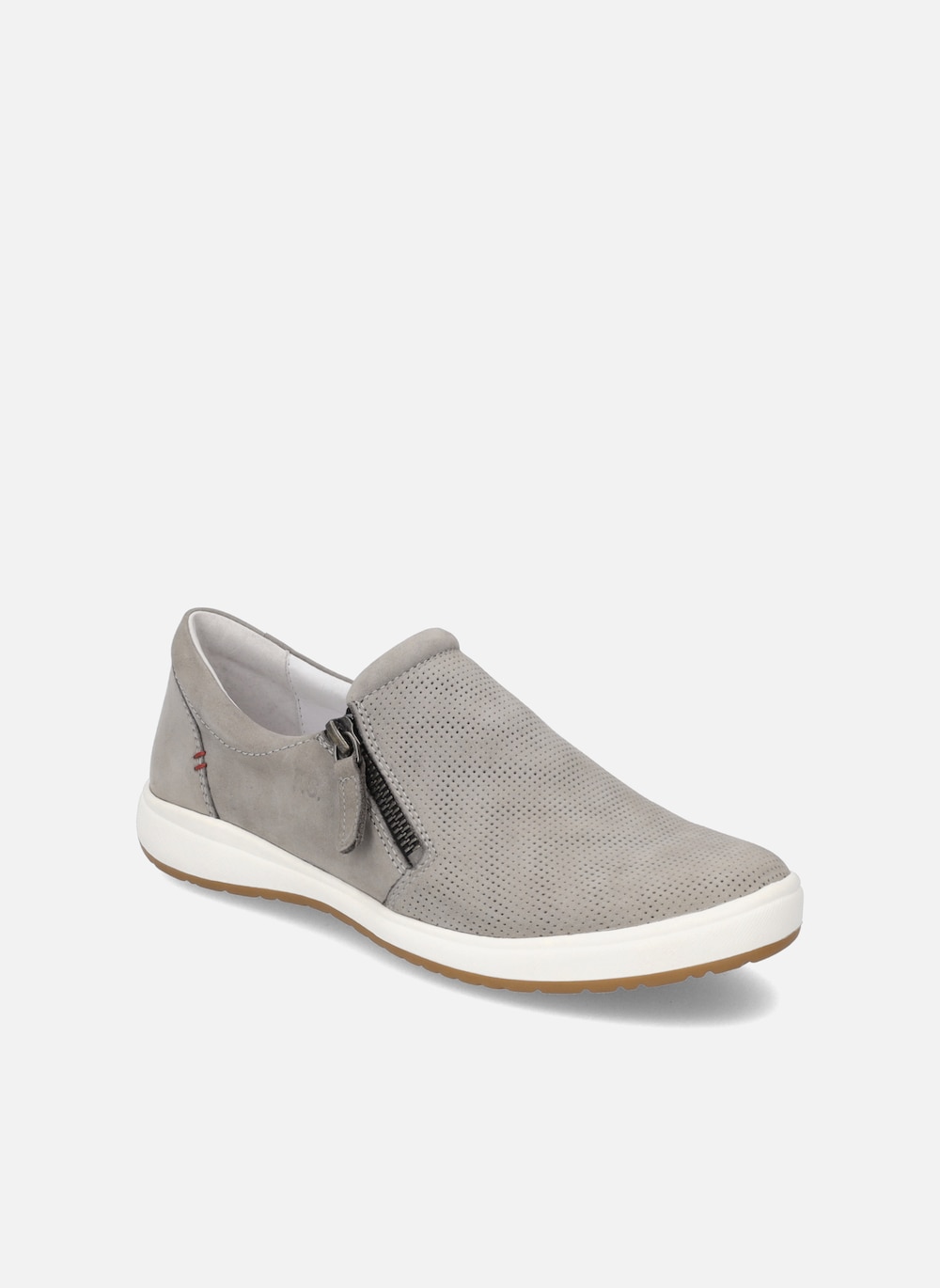 Große Größen Damen Slipper Caren 22, Damen, grau, Größe: 39, Leder, Happy Size DE Women von JOSEF SEIBEL