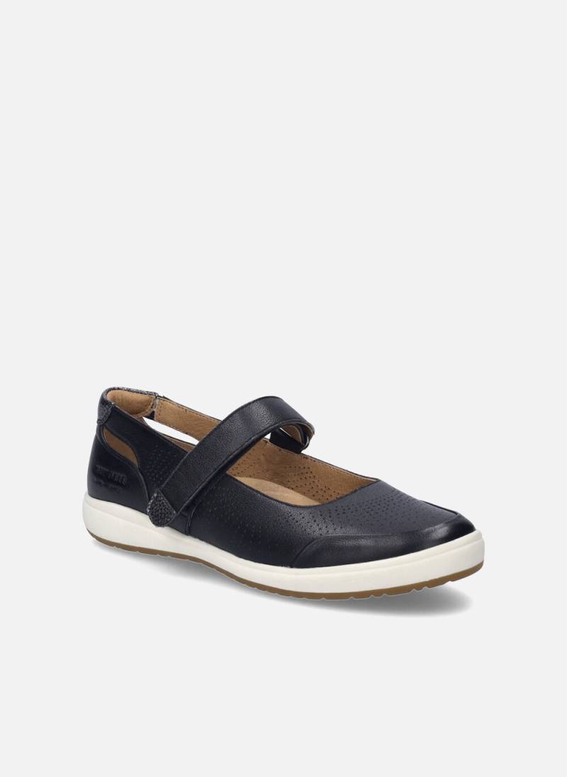 Große Größen Damen Slipper Caren 68, Damen, schwarz, Größe: 38, Leder, Happy Size DE Women von JOSEF SEIBEL