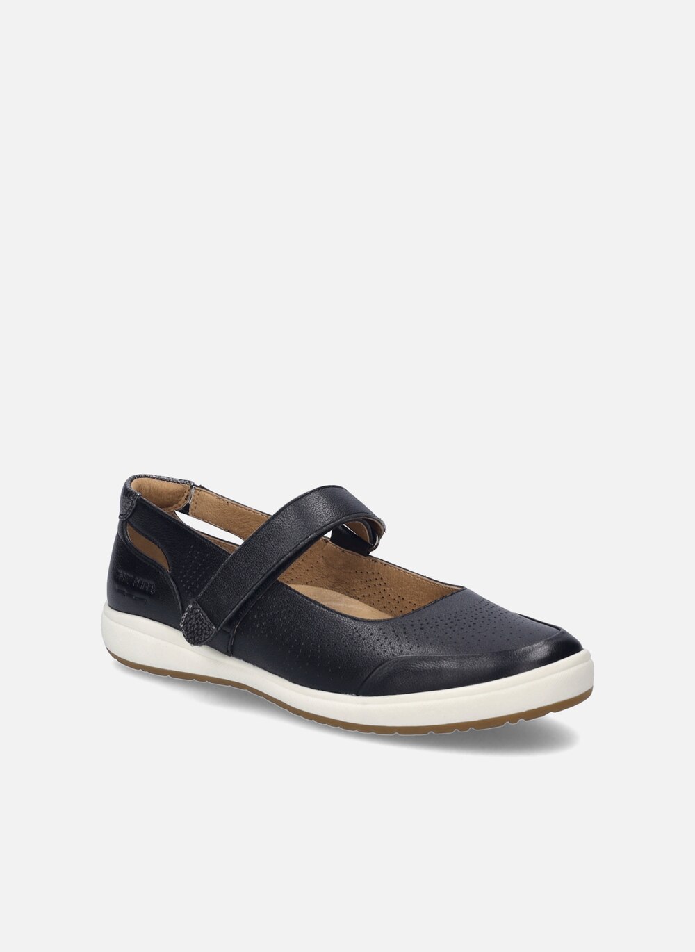 Große Größen Damen Slipper Caren 68, Damen, schwarz, Größe: 41, Leder, Happy Size DE Women von JOSEF SEIBEL