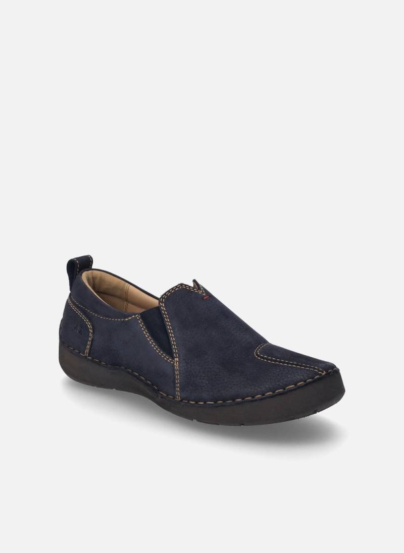 Große Größen Damen Slipper Fergey 49, Damen, blau, Größe: 38, Leder, Happy Size DE Women von JOSEF SEIBEL