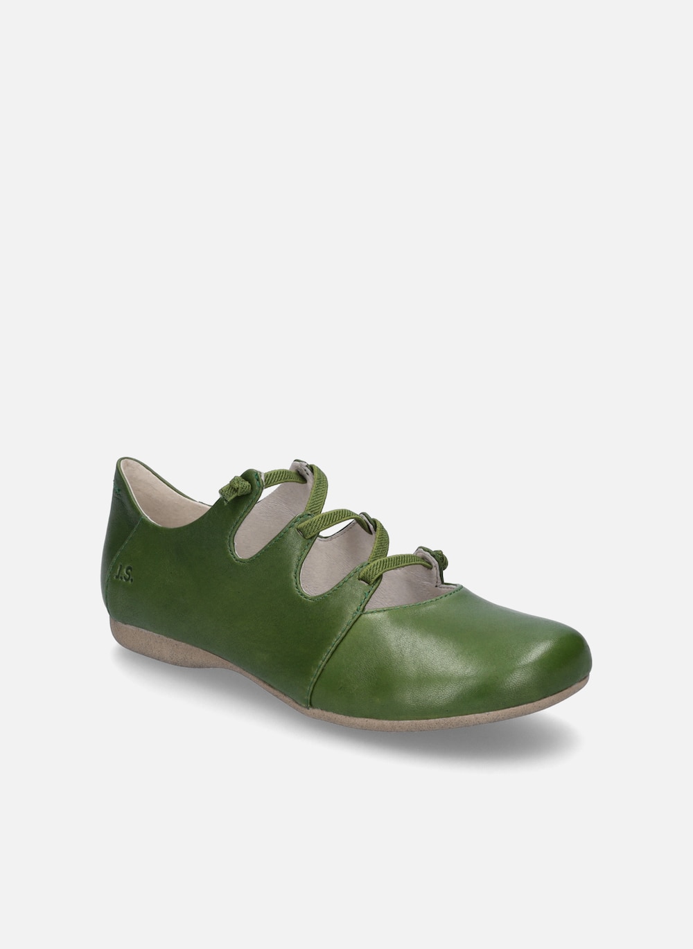 Große Größen Damen Slipper Fiona 04, Damen, grün, Größe: 45, Leder, Happy Size DE Women von JOSEF SEIBEL