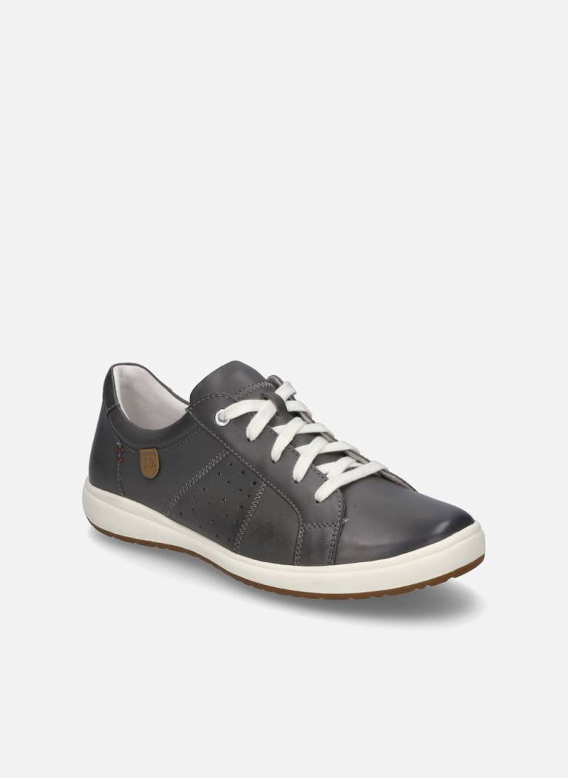 Große Größen Damen Sneaker Caren 01, Damen, grau, Größe: 36, Leder, Happy Size DE Women von JOSEF SEIBEL