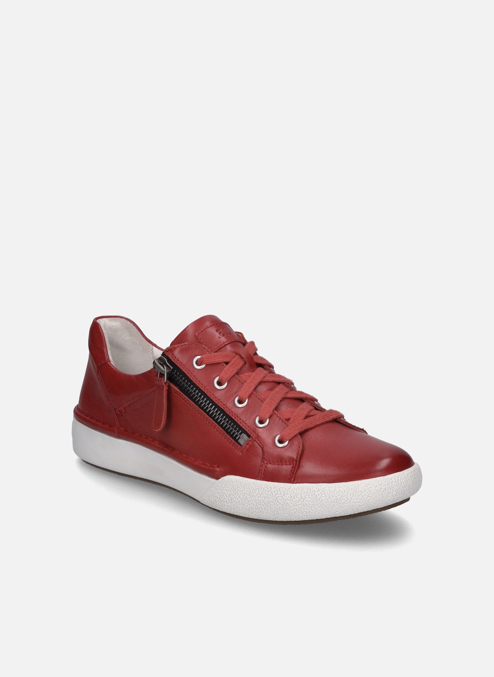 Große Größen Damen Sneaker Claire 03, Damen, rot, Größe: 40, Leder, Happy Size DE Women von JOSEF SEIBEL