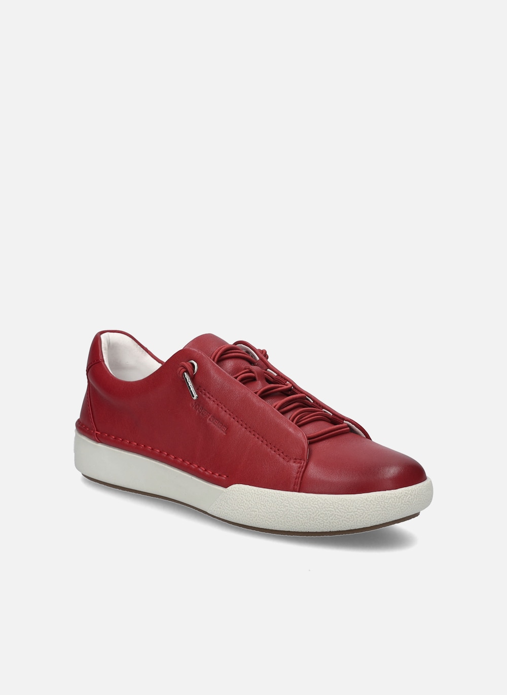 Große Größen Damen Sneaker Claire 24, Damen, rot, Größe: 40, Leder, Happy Size DE Women von JOSEF SEIBEL