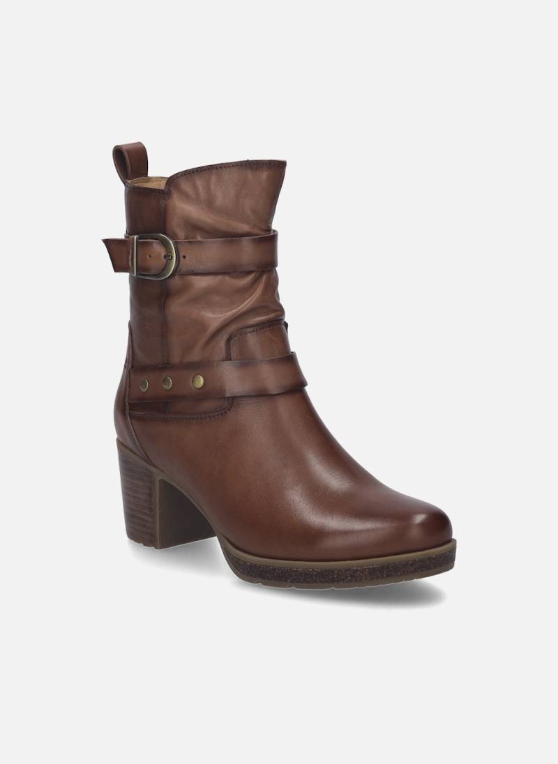 Große Größen Damen Stiefel Gloria 07, Damen, braun, Größe: 41, Leder, Happy Size DE Women von JOSEF SEIBEL