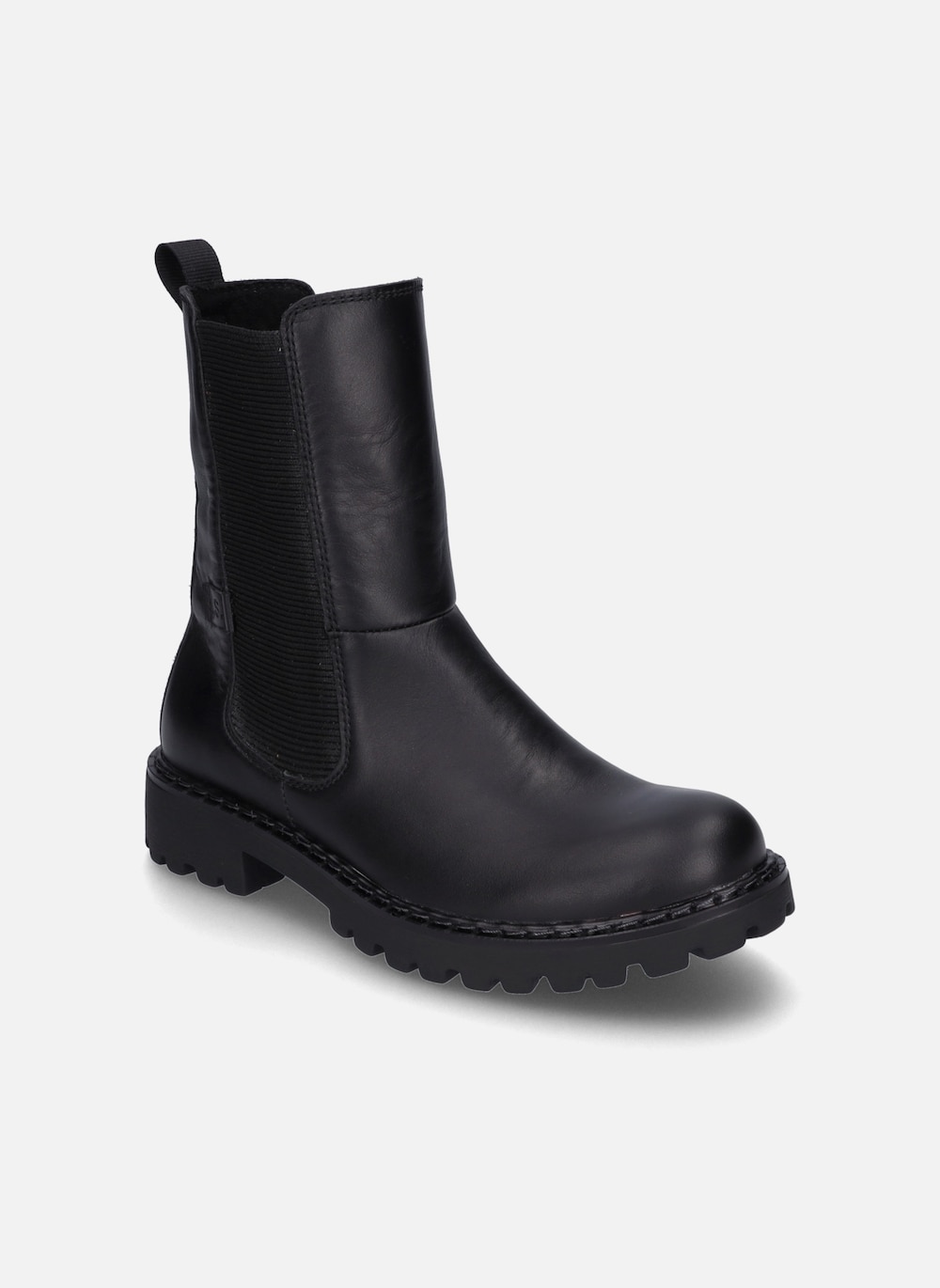 Große Größen Damen Stiefel Marta 12, Damen, schwarz, Größe: 37, Leder, Happy Size DE Women von JOSEF SEIBEL