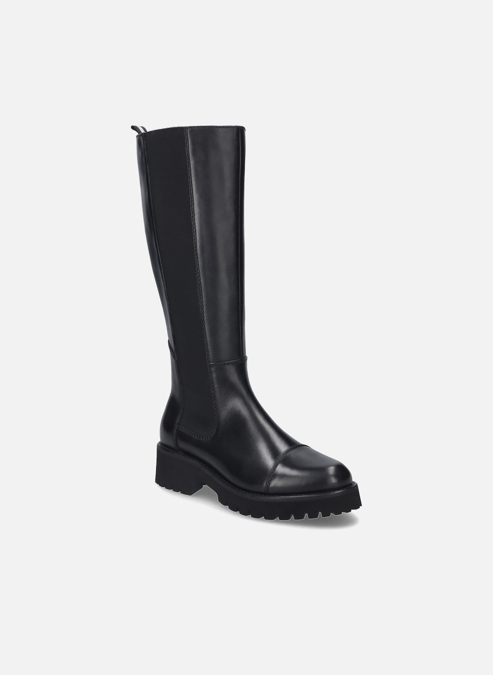 Große Größen Damen Stiefel Sallina 07, Damen, schwarz, Größe: 37, Leder, Happy Size DE Women von JOSEF SEIBEL