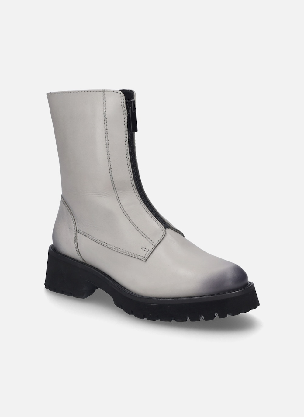 Große Größen Damen Stiefel Sallina 11, Damen, grau, Größe: 36, Leder, Happy Size DE Women von JOSEF SEIBEL