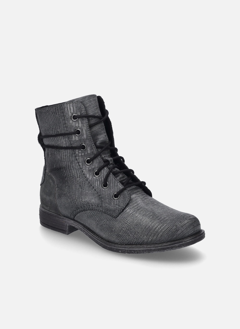 Große Größen Damen Stiefel Sienna 72, Damen, grau, Größe: 38, Leder, Happy Size DE Women von JOSEF SEIBEL