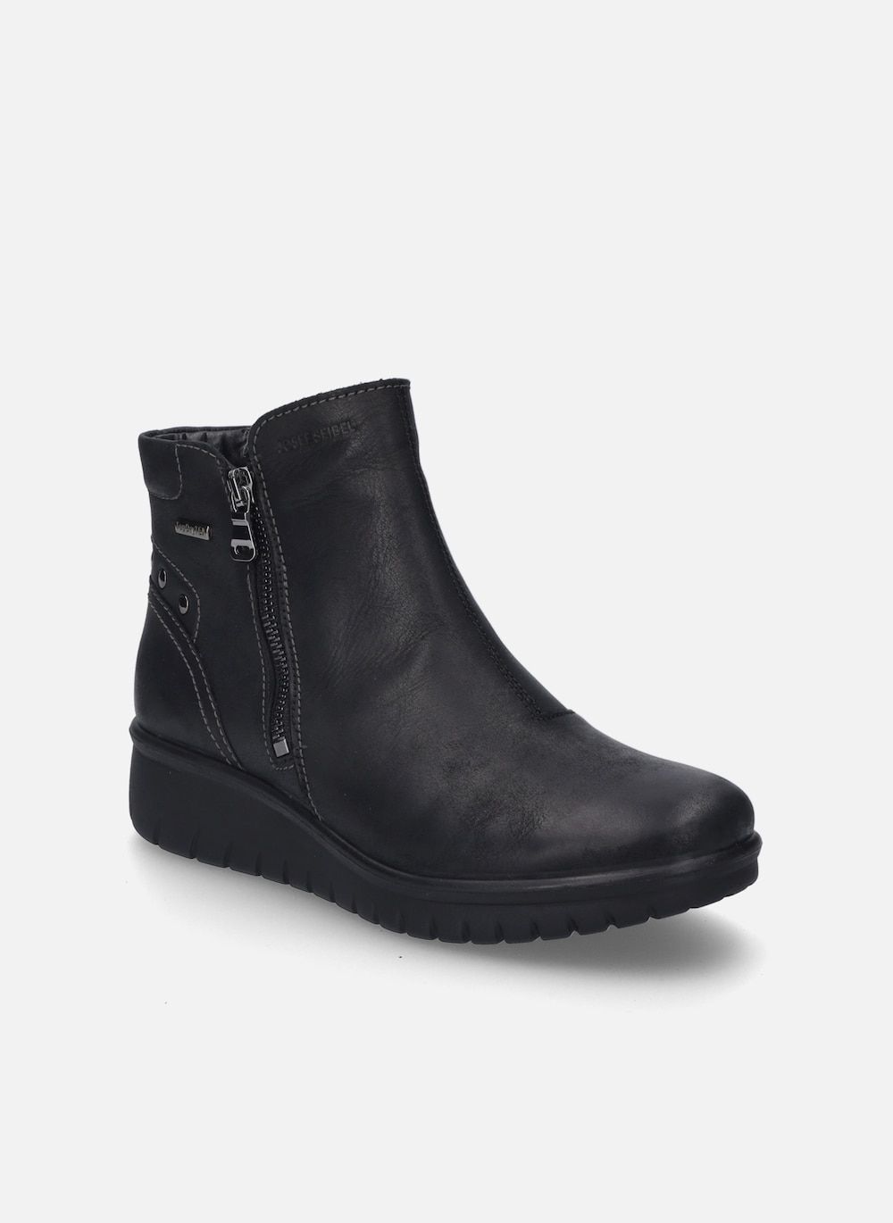 Große Größen Damen Stiefelette Calais 95, Damen, schwarz, Größe: 41, Sonstige/Leder, Happy Size DE Women von JOSEF SEIBEL