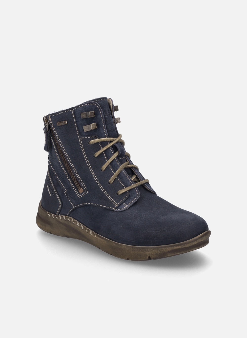 Große Größen Damen Stiefelette Conny 55, Damen, blau, Größe: 36, Sonstige/Leder, Happy Size DE Women von JOSEF SEIBEL