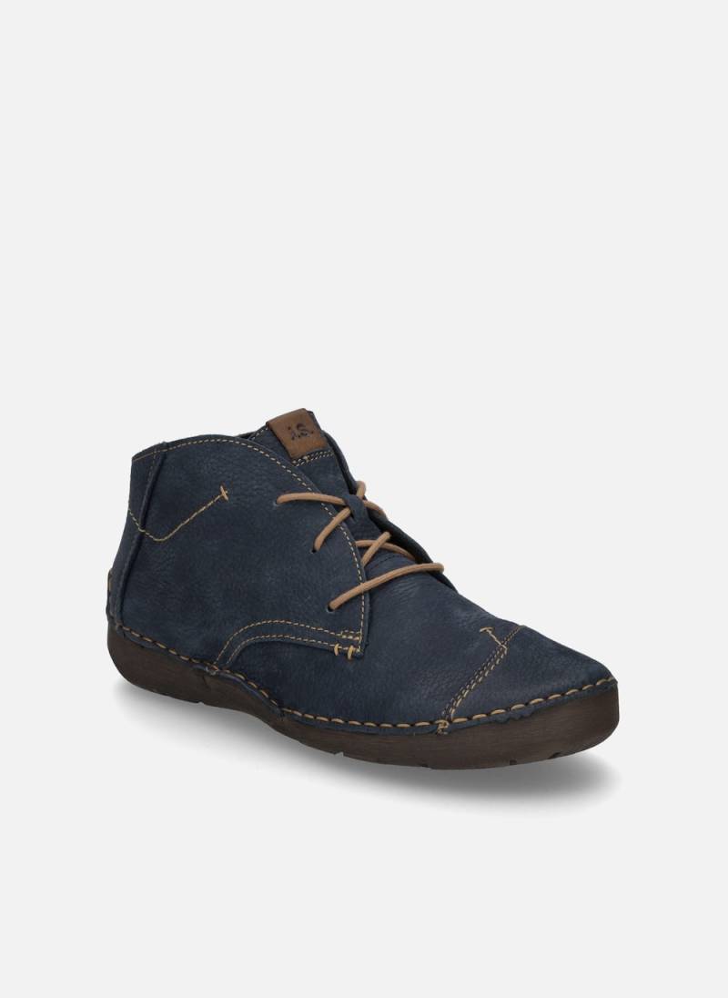 Große Größen Damen Stiefelette Fergey 18, Damen, blau, Größe: 42, Leder, Happy Size DE Women von JOSEF SEIBEL