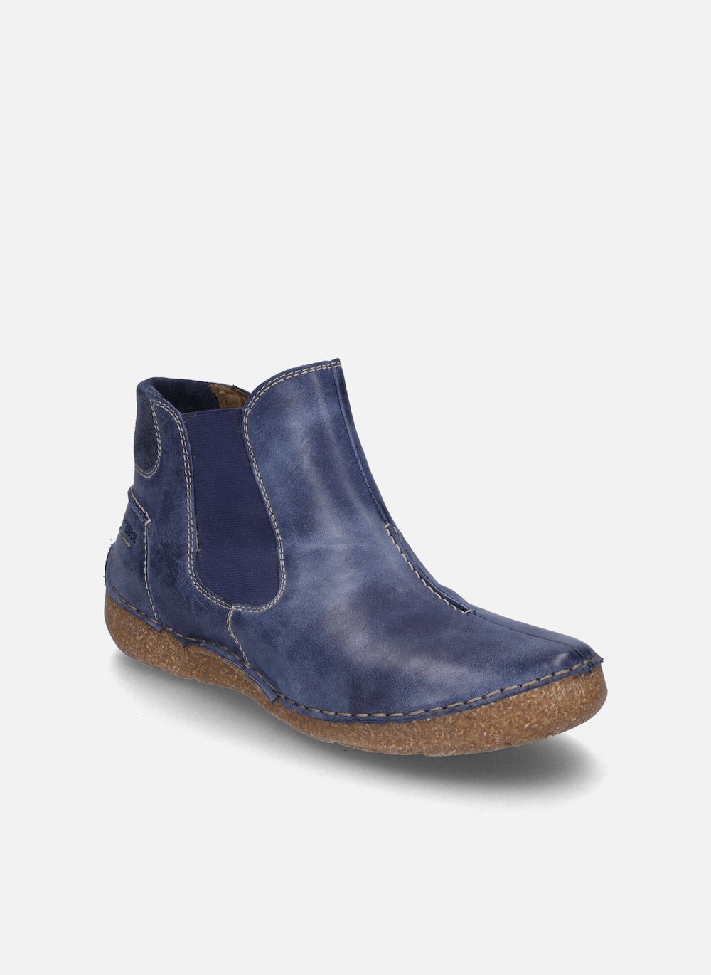 Große Größen Damen Stiefelette Fergey 63, Damen, blau, Größe: 39, Leder, Happy Size DE Women von JOSEF SEIBEL