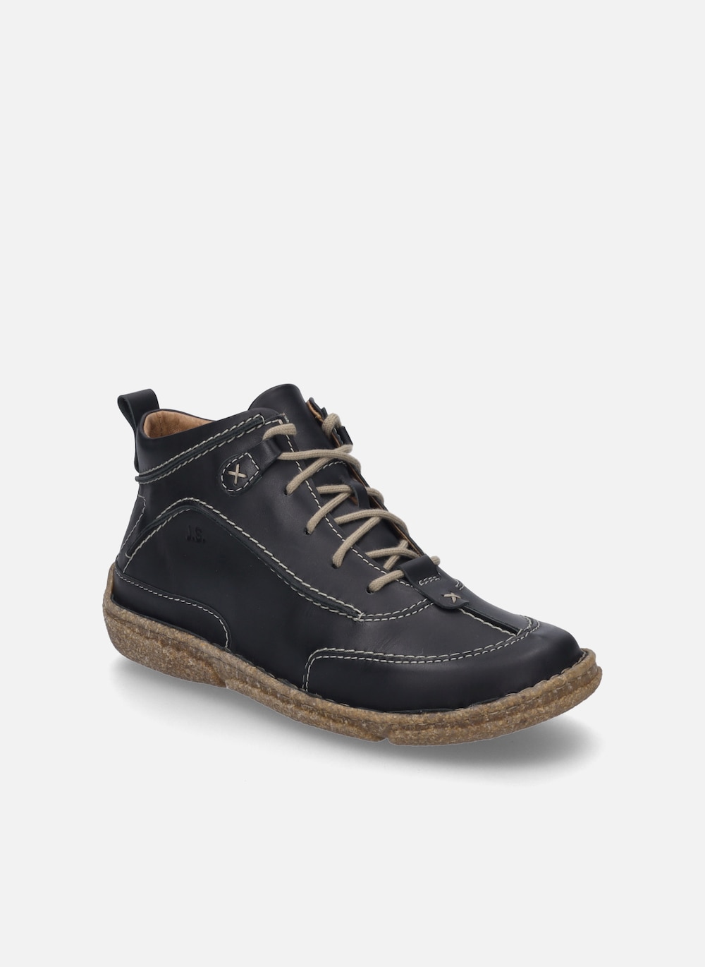 Große Größen Damen Stiefelette Neele 52, Damen, schwarz, Größe: 40, Leder, Happy Size DE Women von JOSEF SEIBEL