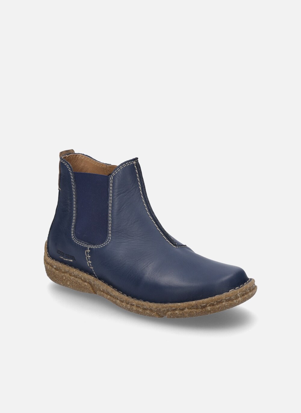 Große Größen Damen Stiefelette Neele 68, Damen, blau, Größe: 40, Leder, Happy Size DE Women von JOSEF SEIBEL