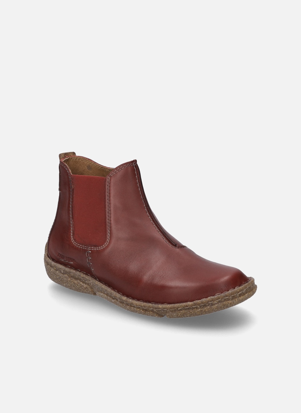 Große Größen Damen Stiefelette Neele 68, Damen, rot, Größe: 37, Leder, Happy Size DE Women von JOSEF SEIBEL